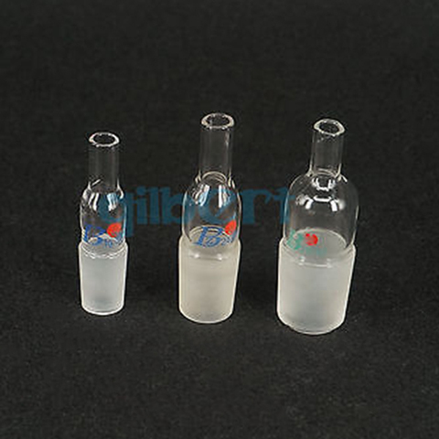 Glass Bushing Adapter 14/19/24/29mm Stopper Joint Diameter For Connecting Straight Lab Glassware ► Photo 1/5