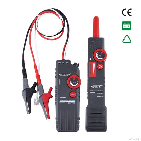 Noyafa Underground Wire Locator NF-820 RJ45 RJ11 BNC Tracker High & Low Voltage Cable Tester Line Finder Anti-Interference ► Photo 1/6