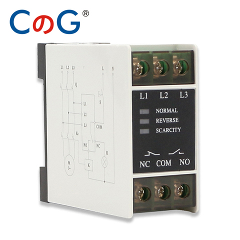 TG30S Power 3 Phase 220V~440V 50Hz/60Hz TL-2238 Failure Loss Protection Sequence Relay Electronic Protection Protect Relay ► Photo 1/5