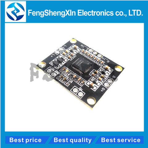 PAM8610 digital power amplifier board 2 x15w dual channel stereo mini class D power amplifier board ► Photo 1/3