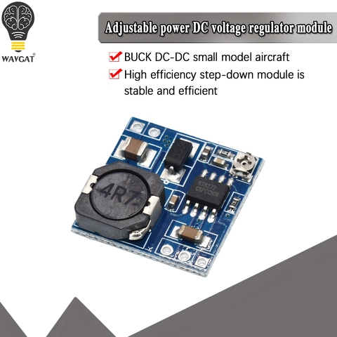 MINI jet BUCK DC-DC adjustable power supply DC voltage stabilizer module high efficiency BUCK module out 0.92-15V ► Photo 1/6