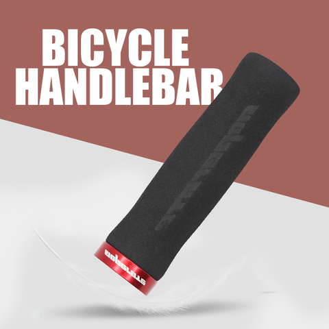 PCycling Bicycle Grips Arc Non-Slip Sponge Foam MTB Road Bike Soft Comfortable Grips Ergonomic Lockable Handle Grips ► Photo 1/6