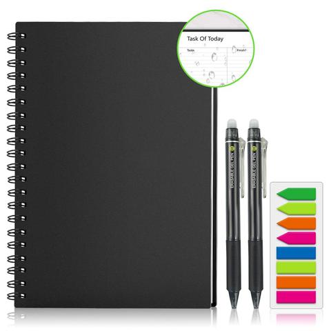 Newyes smart reusable erasable notebook Spiral A4 Notebook Paper Notepad Pocketbook Diary Journal Office School Drawing Gift NEW ► Photo 1/6