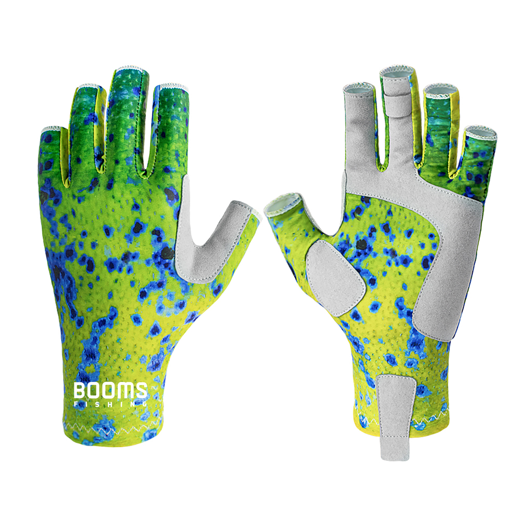 Booms Fishing FG2 Fishing Gloves Sun Protection Fingerless ► Photo 1/6