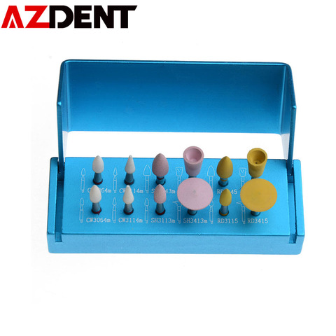 Dental Porcelain Polishing Kit for Low Speed Contra Angle ► Photo 1/6