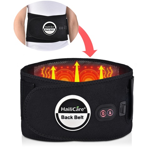 Far Infrared Heat Therapy Waist Massager Back Belt Herniated Disc Scoliosis Back Pain Relief Spine Lumbar Brace Support Massager ► Photo 1/6