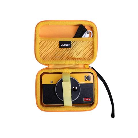LTGEM Waterproof EVA Hard Case for Kodak Mini Shot 2 Retro Portable Wireless Instant Camera & Photo Printer-Yellow ► Photo 1/6