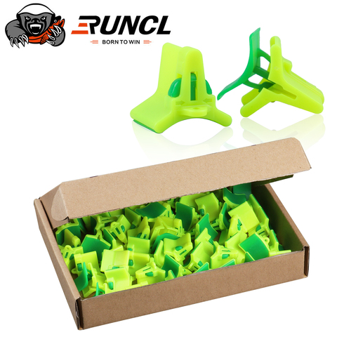 RUNCL 40/50PCS Lightweight Accessories With Slots Sleeves Tool Durable Protector Caps Fishing Out Hook Cover Safety Treble ► Photo 1/6