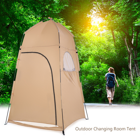 TOMSHOO Portable Outdoor Shower Bath Changing Fitting Room Camping Tent Shelter Beach Privacy Toilet tent Camping Equipment ► Photo 1/6