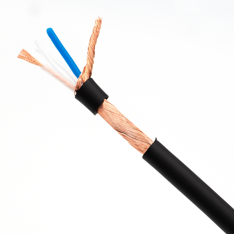 Original mogami cable 2549  bulk wire OFC  22AWG conductor capacitance is low， served shield and twisted pair construction ► Photo 1/3