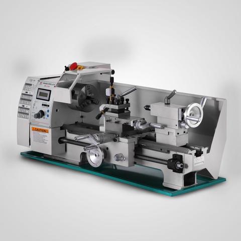 Free shipping Metal Processing Variable Speed Lathe 8x16 Inch Metal Lathe 210 mini lathe for metal  wood jade ► Photo 1/6