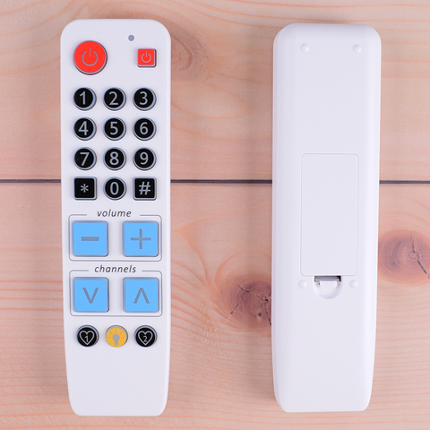 universal Remote Control with learn function, copy IR code for TV VCR STB DVD DVB,TV BOX, Easy for Use ► Photo 1/6