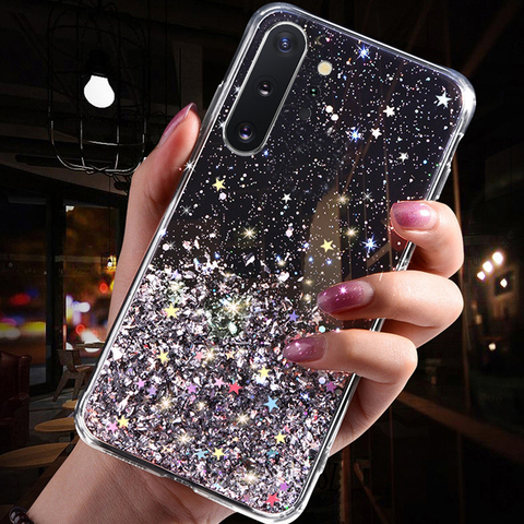 Bling Glitter Case For Xiaomi Redmi Note 6 7 8 Pro Note 8T 6 6A 7 7A 8 8A 4X 5A 6 Pro Not 4 K20 Pro K30 Soft Silicone Back Cover ► Photo 1/6