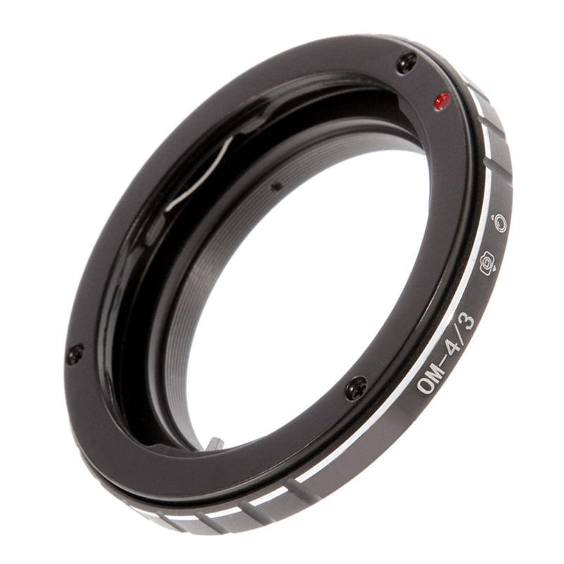 OM-4/3 for Olympus OM Lens to Olympus 4/3 Four Thirds Camera adapter Ring E-510 E620 Lens Mount Adapter Ring Full manual control ► Photo 1/6