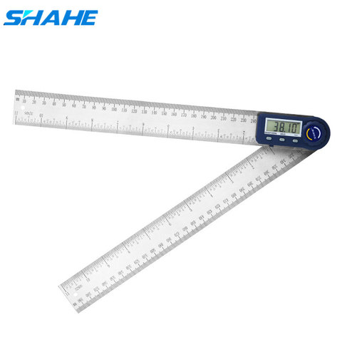 Shahe 300 mm12 inch Stainless Steel Digital Angle Ruler Electronic goniometer inclinometer digital angle gauge ► Photo 1/6