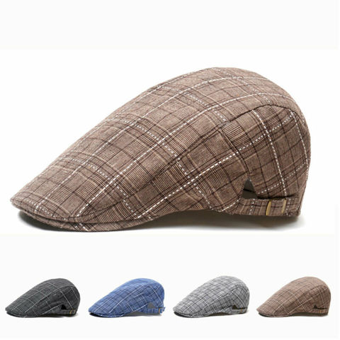 3 Styles Men Berets Gatsby Cap Golf Driving Sun Flat Cabbie Beret Newsboy Ivy Caps Men Casual Peaked Hats Visors Casquette Hat ► Photo 1/6