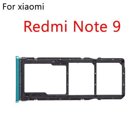 Sim Tray Holder For Xiaomi Redmi Note 9 Note9 SIM Card Tray Slot Holder Adapter Socket ► Photo 1/5