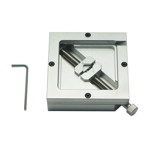 90*90mm Universal Silver BGA Reballing Station Stencil Holder Foxture Jig for PCB Chip Soldering Rework Repair ► Photo 1/6