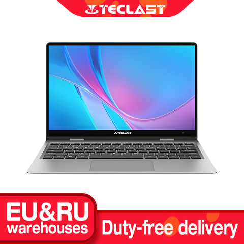 Teclast F5R Laptop 11.6'' IPS 1920*1080 Windows 10 OS Quad Core 8GB RAM 256GB SSD 360° Rotation Type-C Quick Charge Notebook ► Photo 1/6