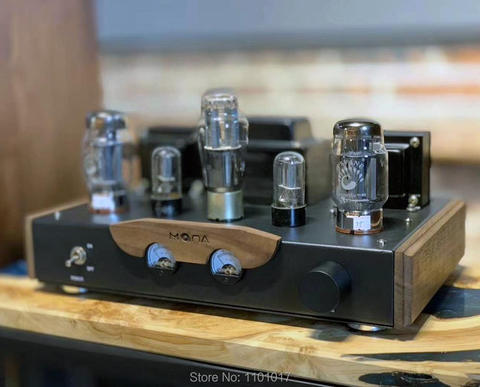 Himing Latest RIVALS/Mona Wood Version KT88 Tube Amplifier HIFI EXQUIS single-ended handmade amp RHKT88W ► Photo 1/6