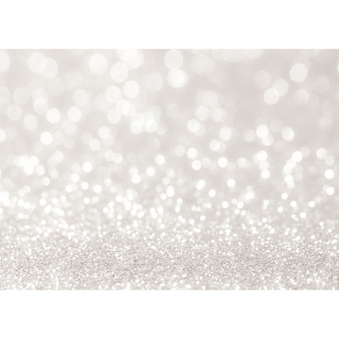 Silver Glitter Sparkle Bokeh Valentines Photo Background Vinyl Backdrop for Lover Shimmer Shine Party Photocall Photography Prop ► Photo 1/6