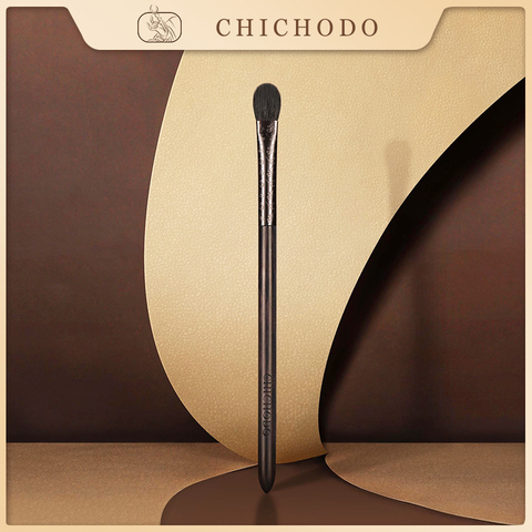 CHICHODO Makeup Brush-2022 New Luxurious Carved Ebony Animal Hair Series-Goat Hair Eyeshadow Brush-Cosmetic brushes&beauty-E108 ► Photo 1/6