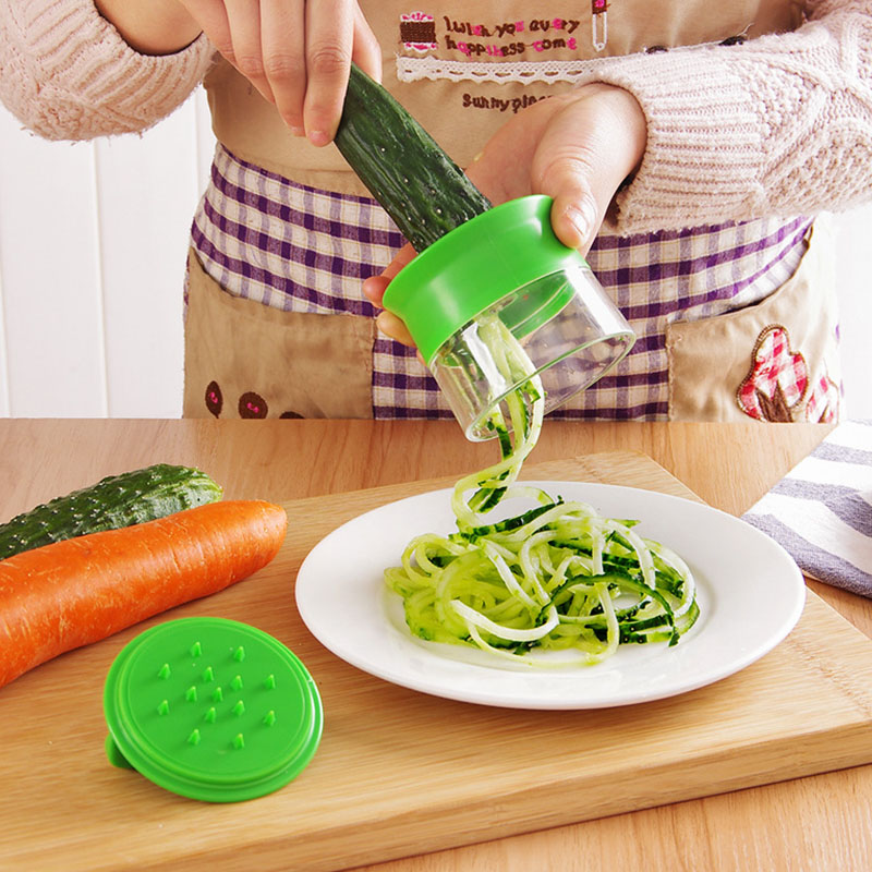 Vegetable Cutter Spiral Funnel Carrot Cucumber Slicer Spaghetti Noodle Maker