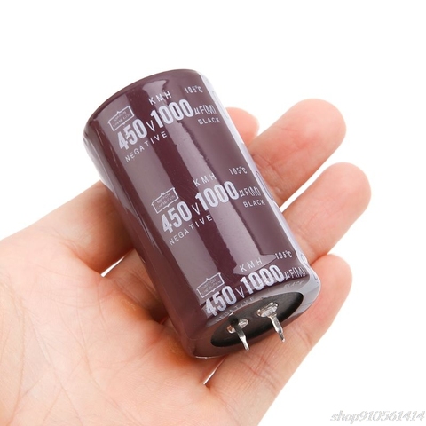 High Frequency 450V 1000uF Aluminum Electrolytic Capacitor Volume 35x60 O14-20 Dropship ► Photo 1/6