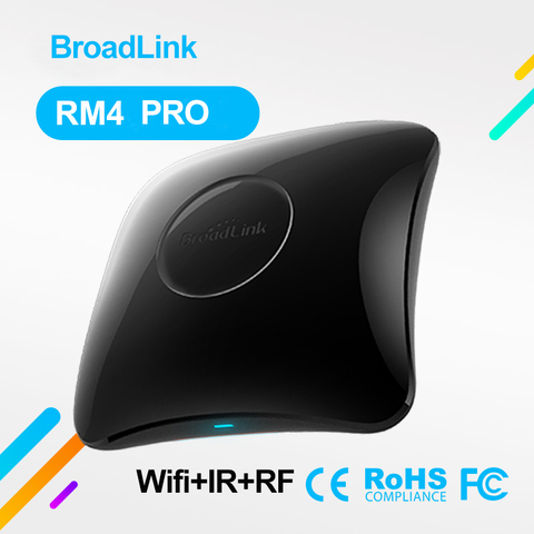 2022 Broadlink RM4 PRO Wifi IR RF Smart Home Remote Control Wireless Universal Remote Via Broadlink Work With Alexa Google Home ► Photo 1/6