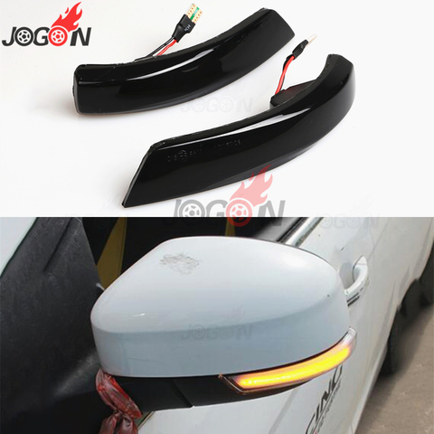 Dynamic Turn Signal LED Side Mirror Sequential Indicator Blinker For Ford MK2 08-11 facelift Focus 3 MK3 3.5 Mondeo MK4 facelift ► Photo 1/6