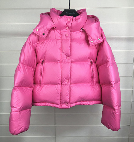 Winter Super Thick Fluffy Warm Natural Duck Down Coats Female High Collar Down Parkas Hooded Down Parkas Fit Cold Weather F2290 ► Photo 1/6