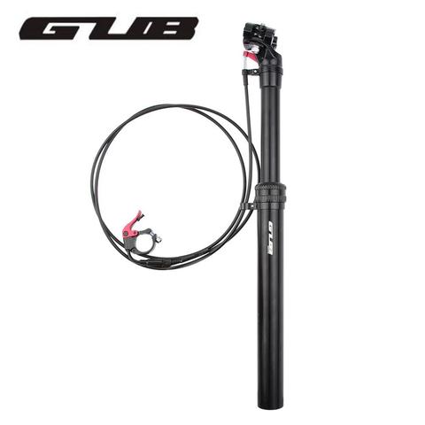 GUB Wire Remote Control Bike Seatpost Mountain MTB Line Adjustment Bicycle Seat post Suspension Air 27.2/31.6x440mm Travel 100mm ► Photo 1/1