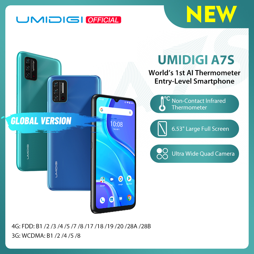 In Stock UMIDIGI Power 5S Global Version Smartphone 4GB 32GB 6.53