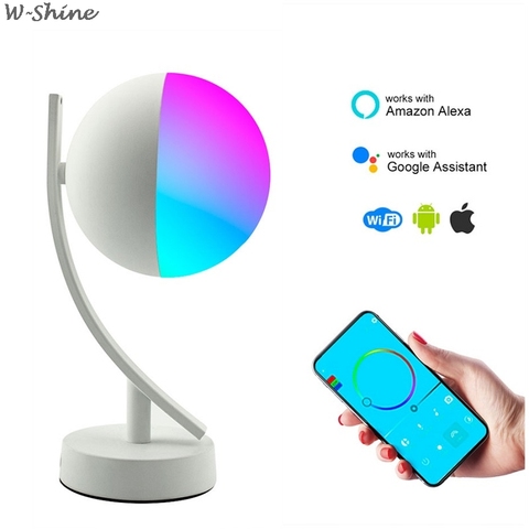 History Review On Rgb Led Table, Wifi Smart Led Table Lamp