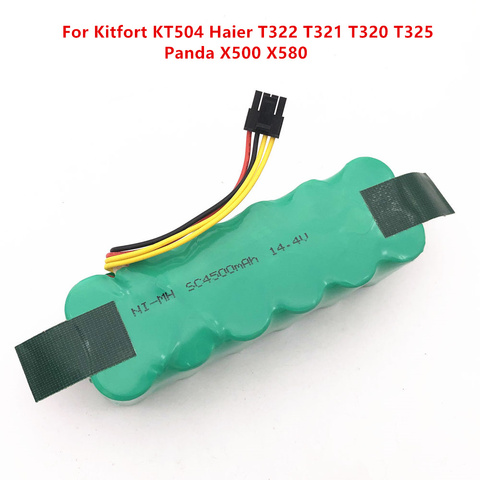 Battery for Kitfort KT504 Haier T322 T321 T320 T325/Panda X500 X580/Ecovacs Mirror CR120/Dibea X500 X580 Robotic Vacuum cleaner ► Photo 1/3