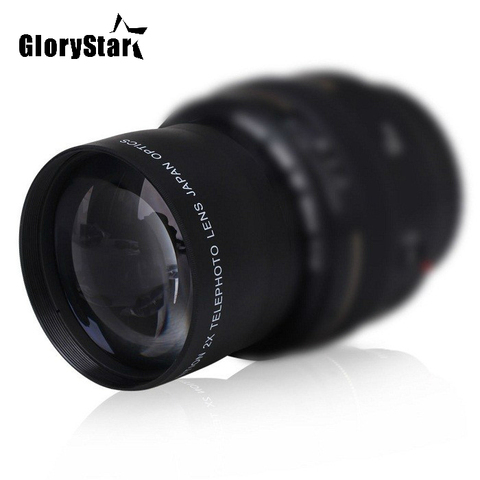 GloryStar 52MM 2.0X Telephoto Lens For Nikon D7100 D5200 D5100 D3100 D90 D60 & Other DSLR Camera Lenses With 52MM Filter Thread ► Photo 1/6