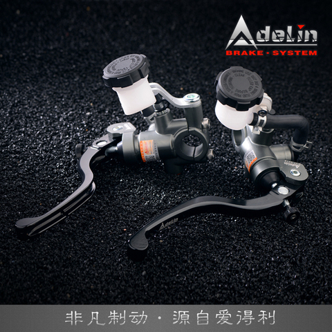 Adelin PX-1 14*18MM 15*18MM Brake And Clutch Master Cylinder Universal 14MM 15MM diameter Piston Motorcycle Hydraulic brake pump ► Photo 1/6