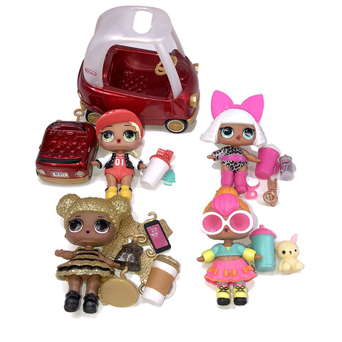 Price & Review Random 1 lol surprise dolls QueenBee Original Swag lols Diva Originales Neon doll Model Cars Toys Girl Christmas Gift | AliExpress Seller - MDZZ toy Store | Alitools.io
