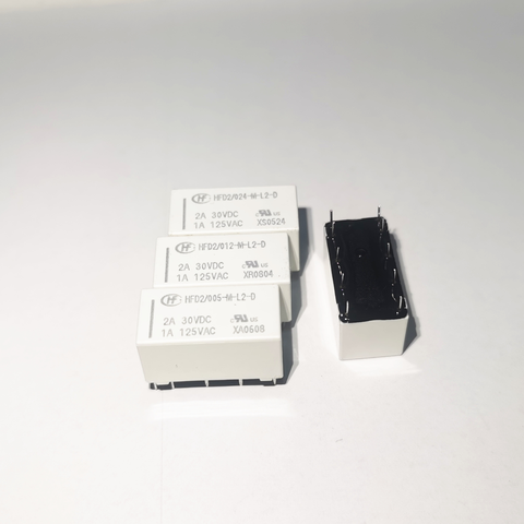 2PCS/lot   Magnetic latching relay HFD2/005-M-L2-D   HFD2-005-M-L2-D  10pin  5V ► Photo 1/3