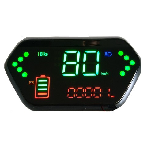 speedometer display 24V-96v for electric scooter tricycle pedal scooter motorcycle battery indicator&turning light frontlight  ► Photo 1/6