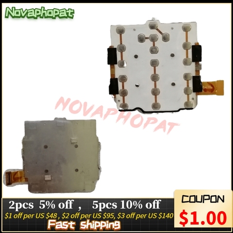 Novaphopat For Philips Xenium X5500 keypad board flex cable Buttons keyboard + tracking ► Photo 1/1