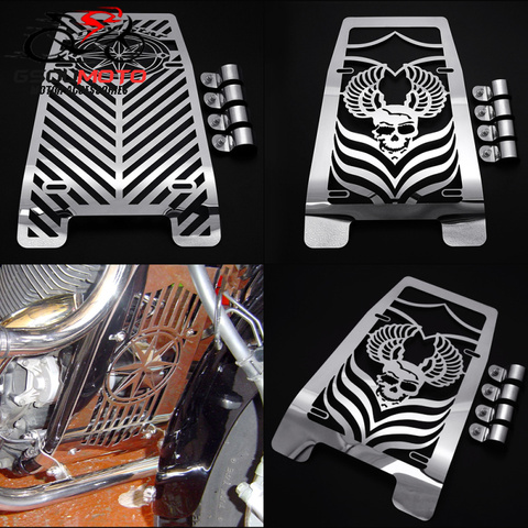 Motorcycle Radiator Grille Guard Protector Grill Water Cooler Engine Cover For Yamaha XVS1100 Drag Star Classic Custom 1999-2012 ► Photo 1/6