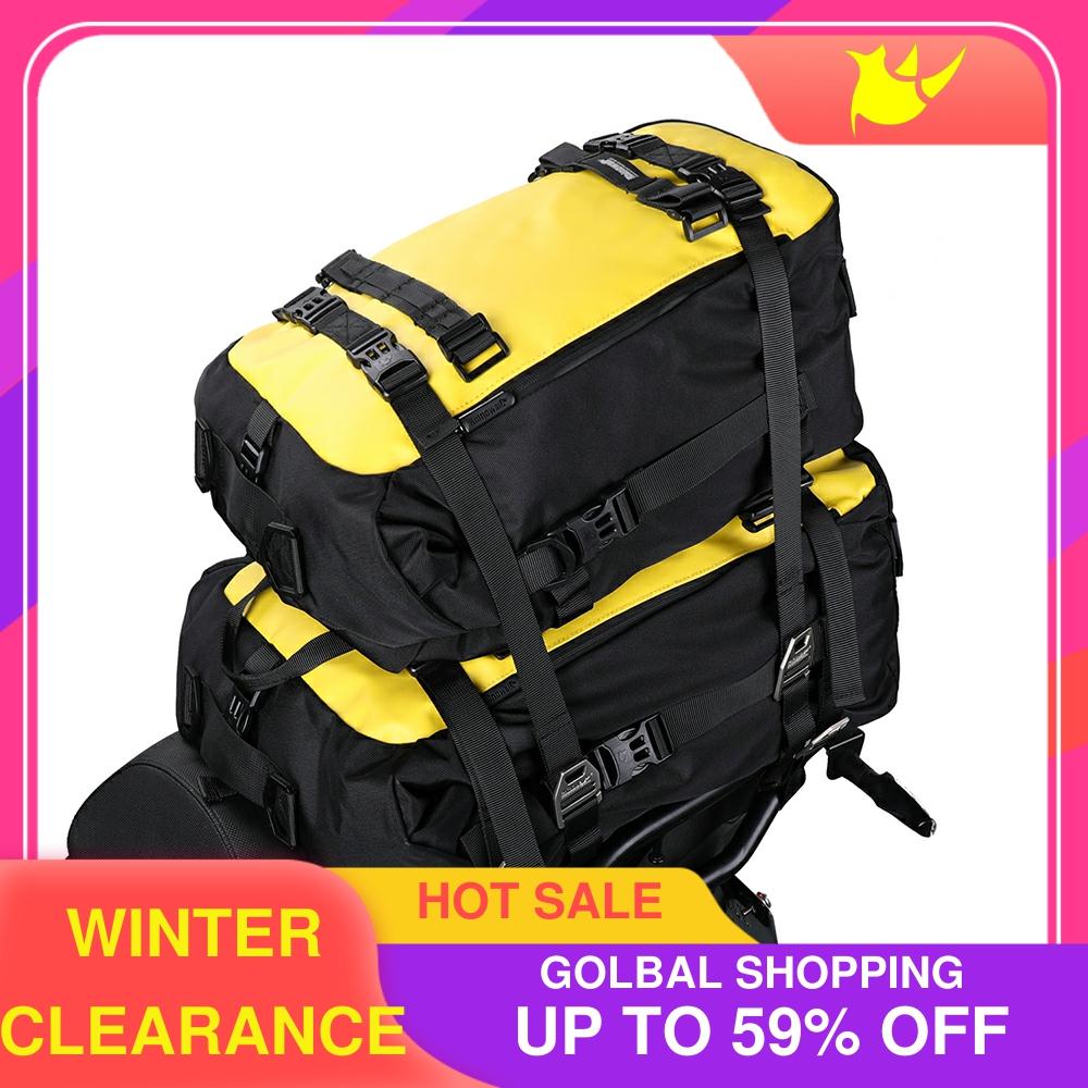 Rhinowalk Waterproof Motorbike Bag 10L-30L MTB Road Rear Rack Pannier Cycling Rear Seat Bag Shoulder Bag Motorcycle Accessorie ► Photo 1/6