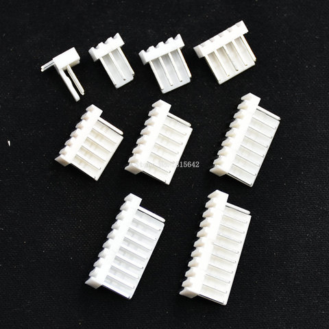 50PCS/LOT KF2510 2510AW Male Connector Right Angle 2P 3P 4P 5P 6P 7P 8P 9P 10 Pin 2.54 mm Pitch Pin Header KF-2510 Connector ► Photo 1/1