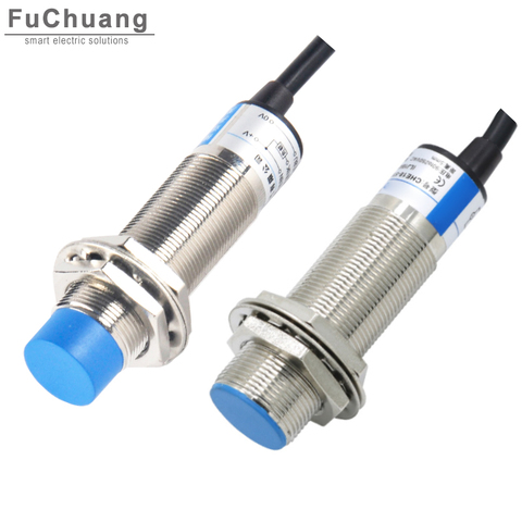 LM18 analog inductive proximity sensor Sn: 5mm / 8mm DC AC NPN PNP NO NC NO+NC distance measuring sensor Approach Switch ► Photo 1/6