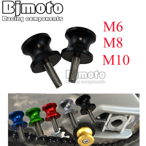 BJMOTO Motorcycle 10MM 6mm 8mm CNC Swingarm Spool Slider Stand Screws For Honda Yamaha Kawasaki Ninja 250 Suzuki Triumph S1000RR ► Photo 1/6