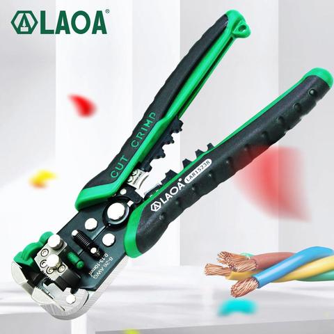 LAOA Automatic Wire Stripper Tools Wire Cutter Pliers Electrical Cable stripping Tools For Electrician Crimpping Made in Taiwan ► Photo 1/6