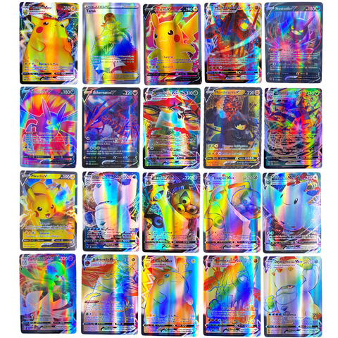 300 Pcs French Version Language Pokemons GX Cards Game TAG TEAM VMAX Battle Carte Trading Children Toy ► Photo 1/6