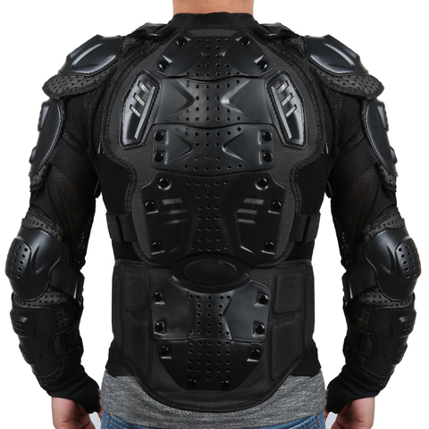 Motorcycle Protective Armor Gear Jacket Full Body Armor Cloth Motocross Turtle Back Protection Motorcycle Jackets Black Durable ► Photo 1/6