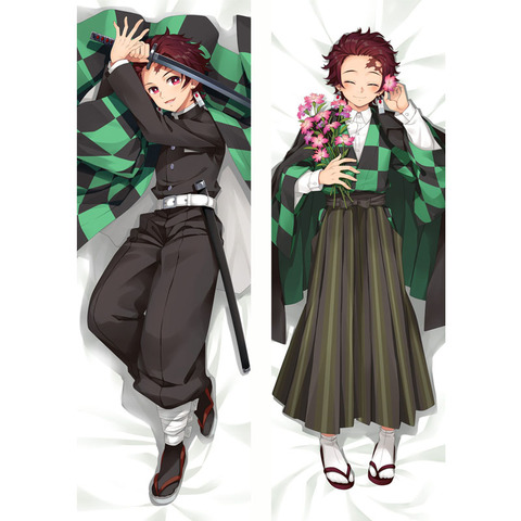 Buy Online Wholesale Demon Slayer Kimetsu No Yaiba Anime Body Dakimakura Bl Pillow Case Bedding Cover 2 Sides Printed Male Figure Cosplay Alitools